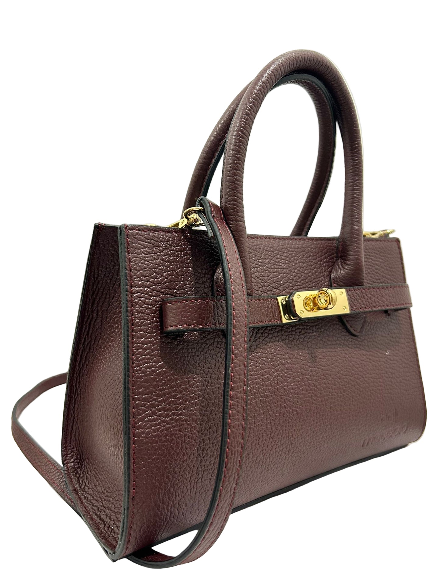 Borsa a mano in pelle