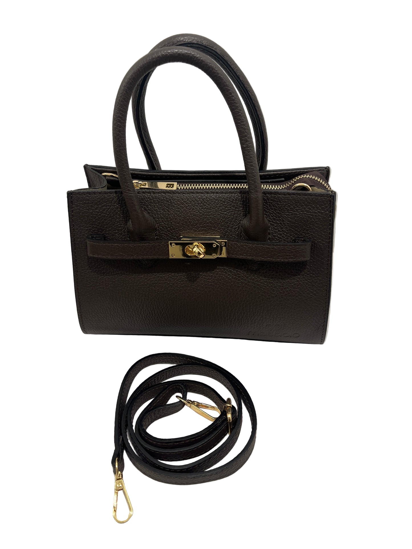 Borsa a mano in pelle