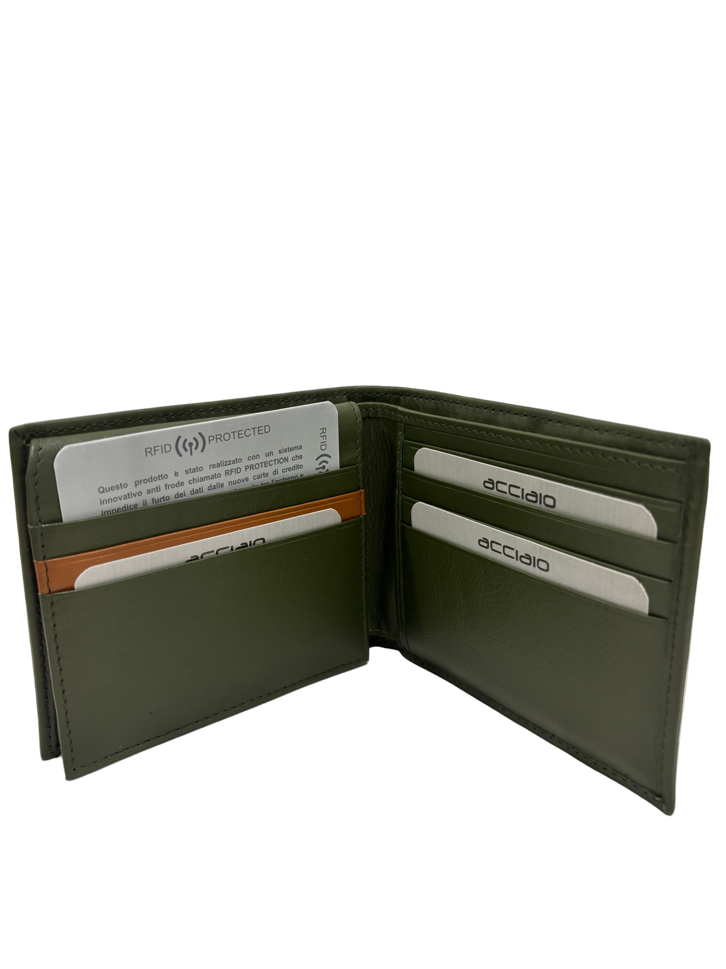 Portafoglio uomo Acciaio